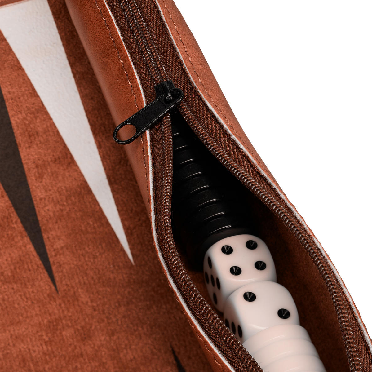 BACKGAMMON - Multicolor, Kunststoff/Metall (5/5cm) - Relaxdays