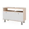 WASCHBECKENUNTERSCHRANK Fynn Sonoma/Weiß 80.2 x 54 cm mit Schublade - Weiß/Sonoma Eiche, Holzwerkstoff (80.2/54/32cm) - Vicco