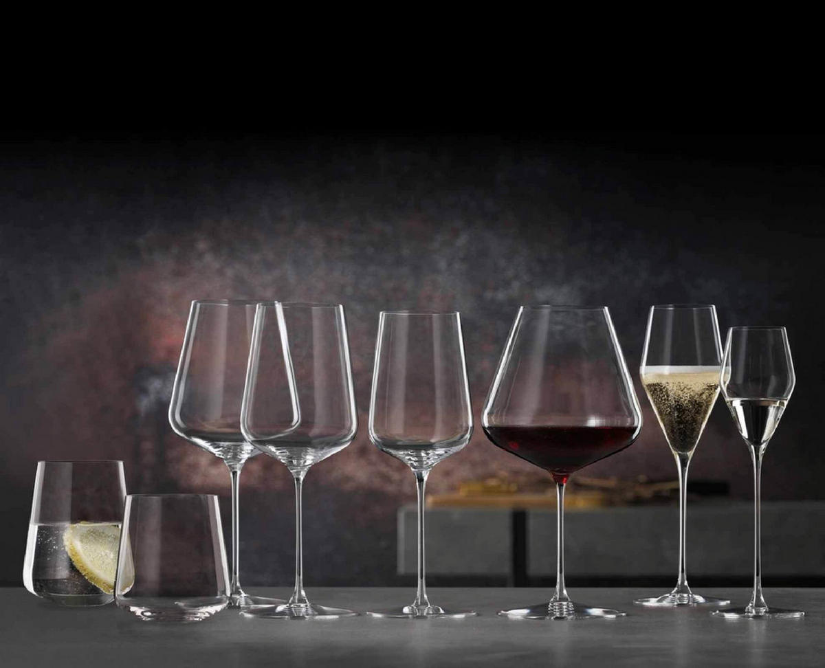 UNIVERSALGLÄSER Definition transparent 550 ml 4er Set - Transparent, Glas (0.55L) - Spiegelau