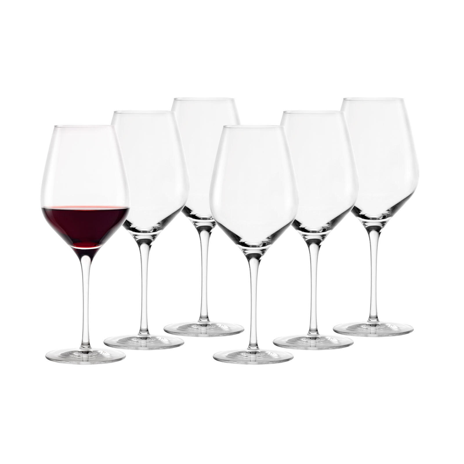 BORDEAUXKELCHE Exqusit (Royal) transparent 645 ml 6er Set - Transparent, Glas (0.645L) - Stölzle Lausitz