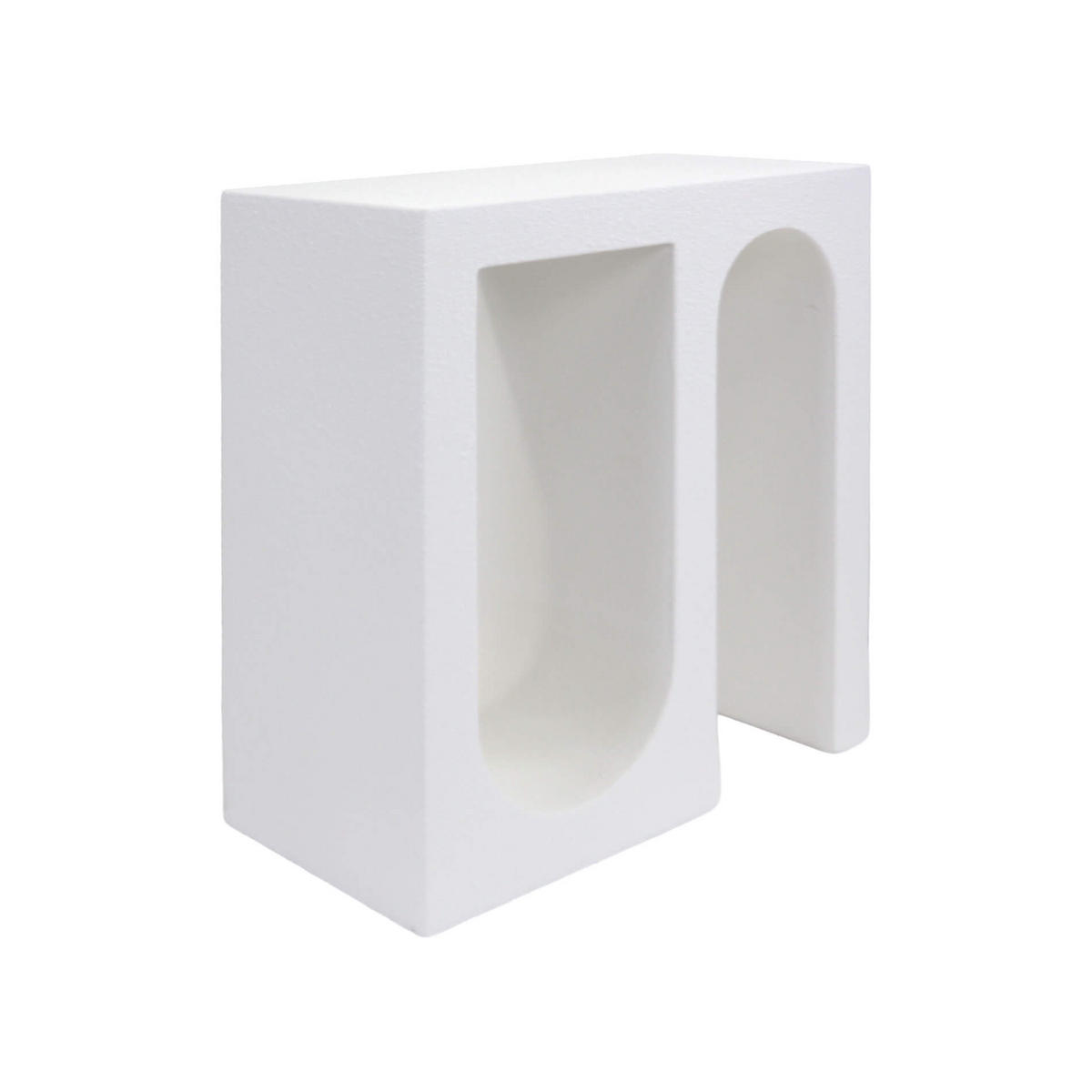 NACHTTISCH Linnea 50/26/55 cm - Weiß, Holzwerkstoff (50/55/26cm) - Mobili Rebecca