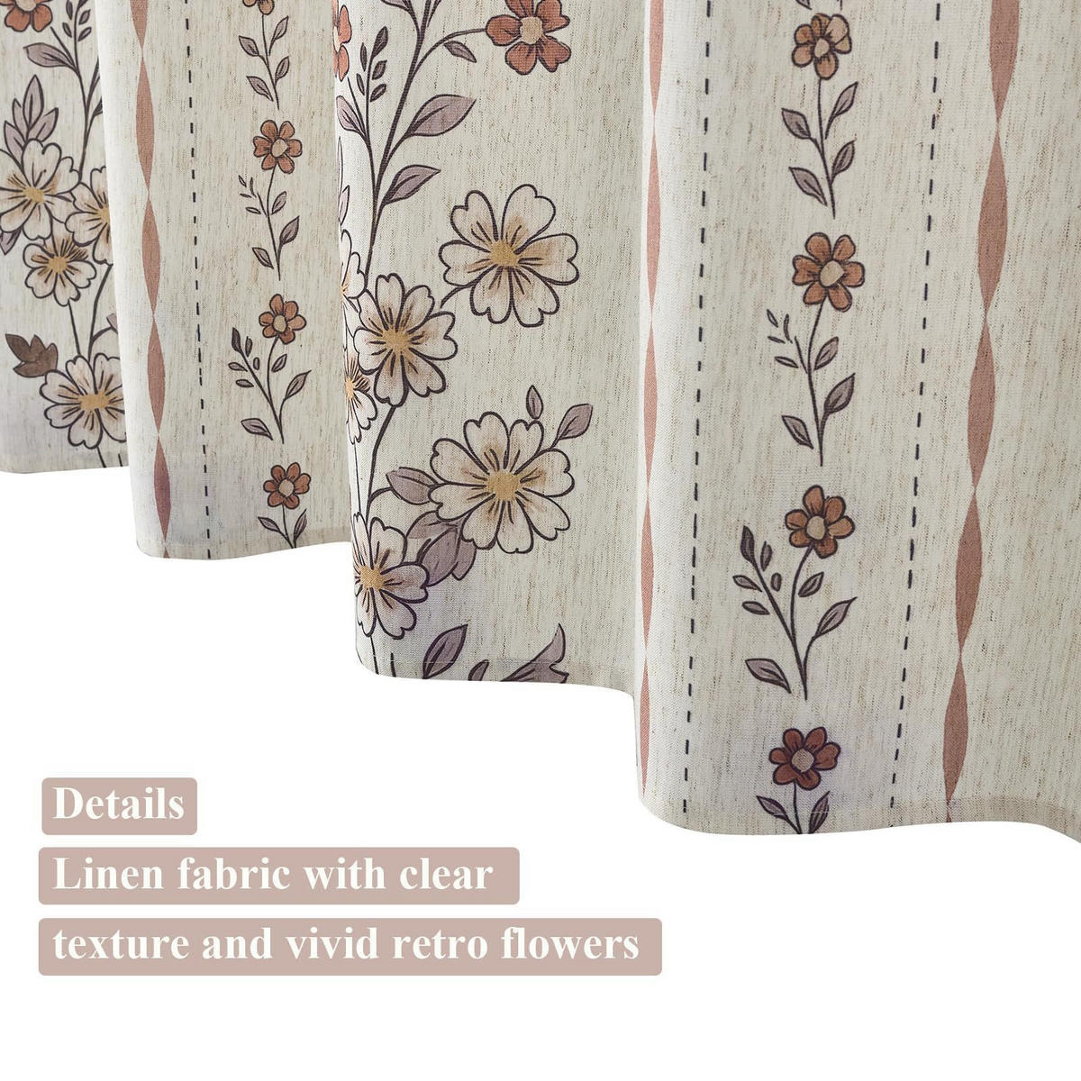DUSCHVORHANG – 180 x 180 cm – Material: Polyester - Multicolor, Textil (180/180cm)