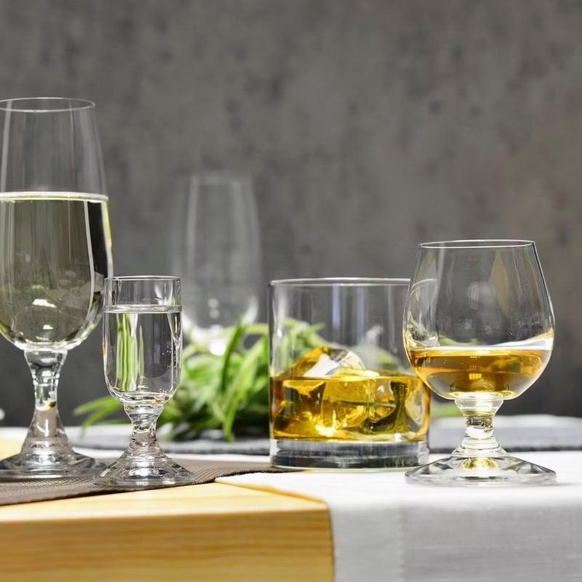 WHISKYGLÄSER Balance, 6er-Set, 250 ml - Transparent, Glas (0.25L) - Krosno Glass