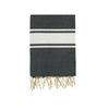 HAMAMTUCH Traditionelles flaches Blau 100x200 190g/m² - Kozo Marineblau - Blau, Textil (100/200cm) - LE COMPTOIR DE LA PLAGE