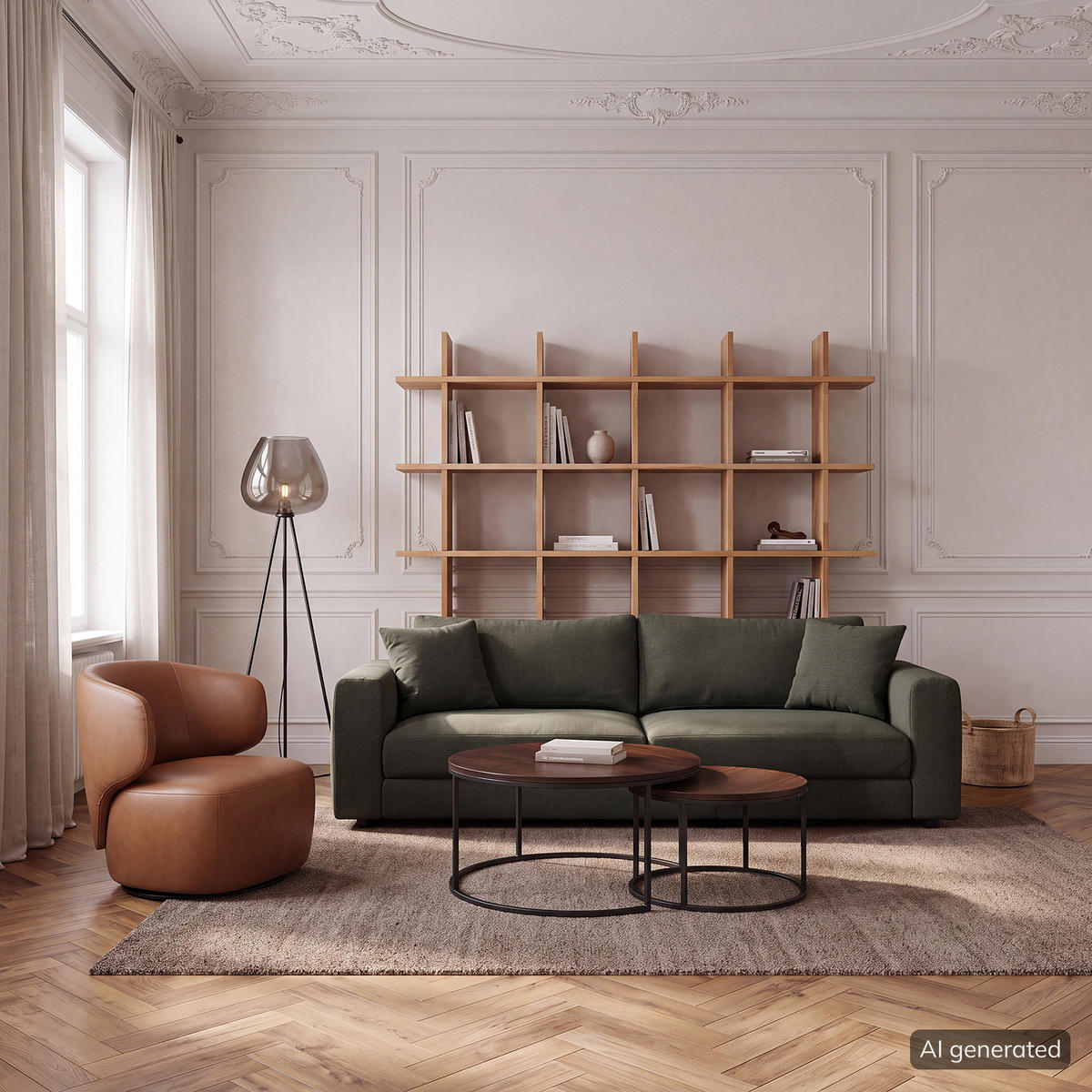 3-SITZER SOFA - Schwarz/Grau, Holz/Kunststoff (238/79/106cm) - home24