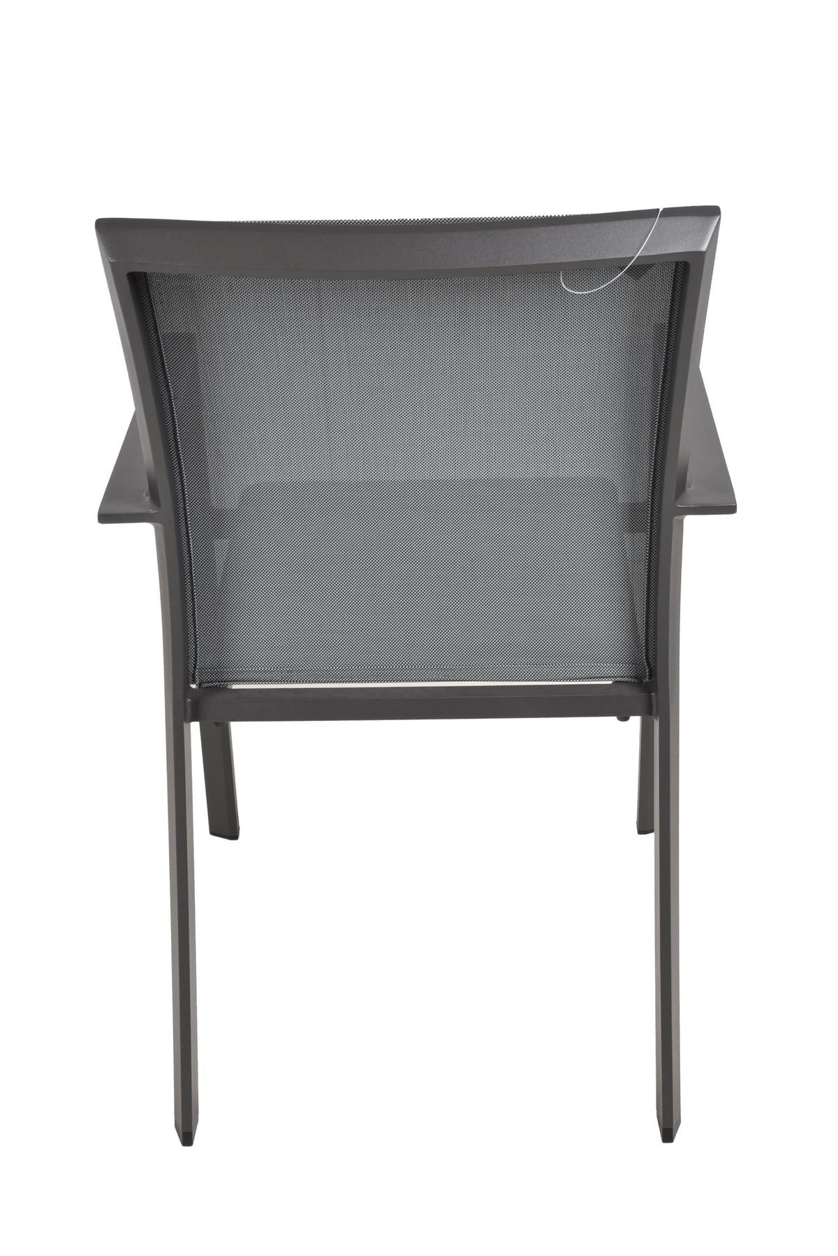 GARTEN-SITZGRUPPE Hauke 7-teilig Gartenmöbel-Set - Grau, Kunststoff - DELUKE