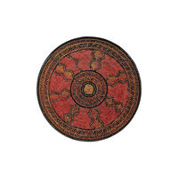 OUTDOORTEPPICH rund Artis Rot ø 160 cm rund - Rot, Kunststoff/Textil (160/1cm) - KUNSTLOFT