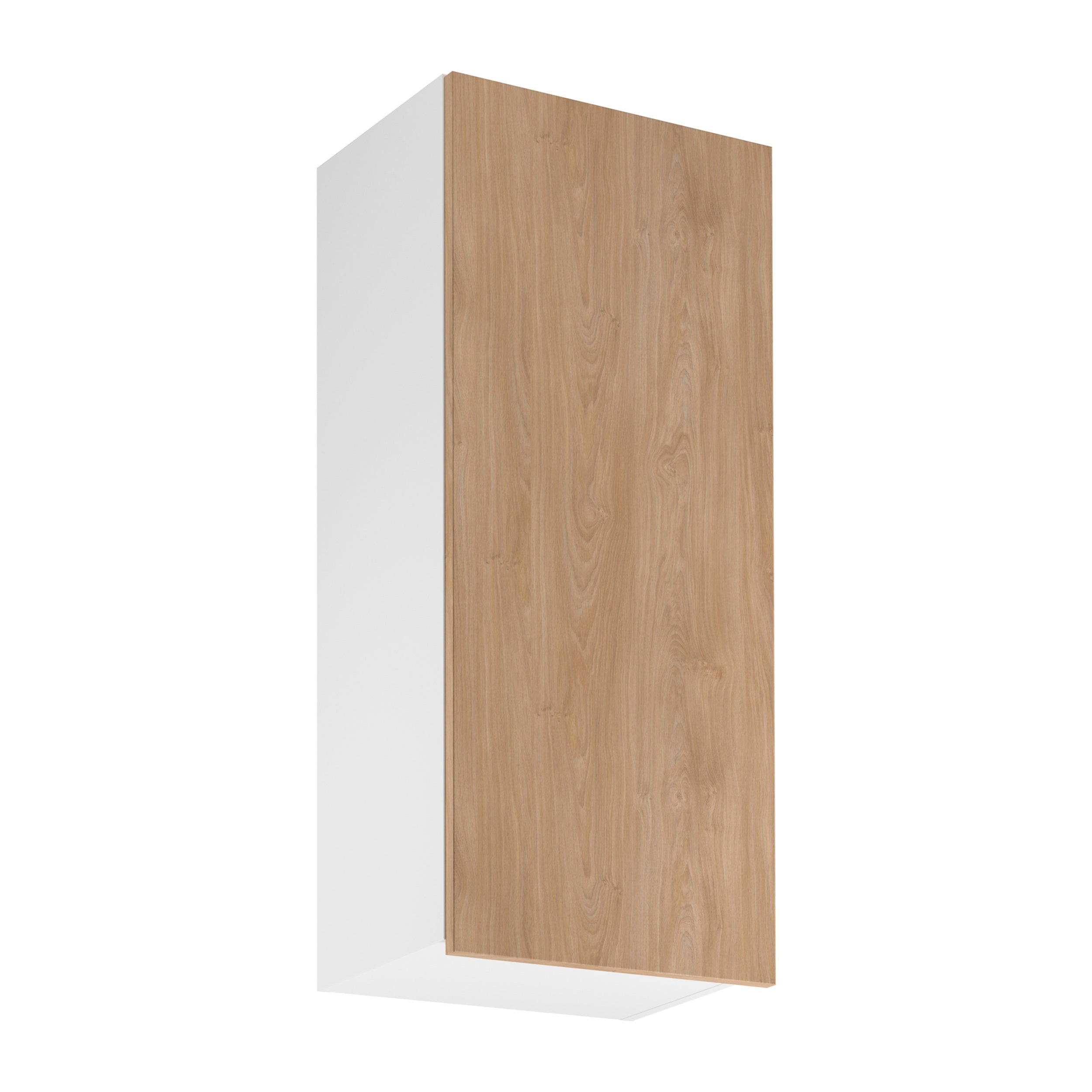 HÄNGESCHRANK G45 P/L – Sorento Weiß Sonoma Eiche – Weiß / Sonoma Eiche - Weiß/Sonoma Eiche, Holzwerkstoff (45/100/32cm) - ROYAL24_MARKT