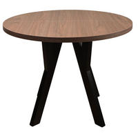 JEDÁLENSKÝ STÔL Osenness rozkladací orech/čierna, 100 x 180 x 100 cm - čierna/farba orecha, drevo/kompozitné drevo (100/100/76.5cm) - Selsey