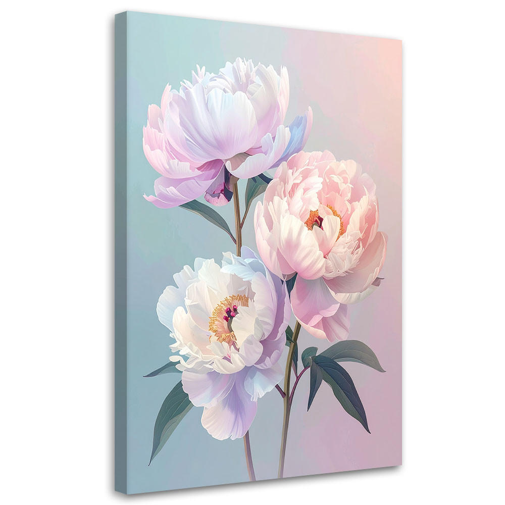 Feeby Leinwandbild, Blau 40x60 cm