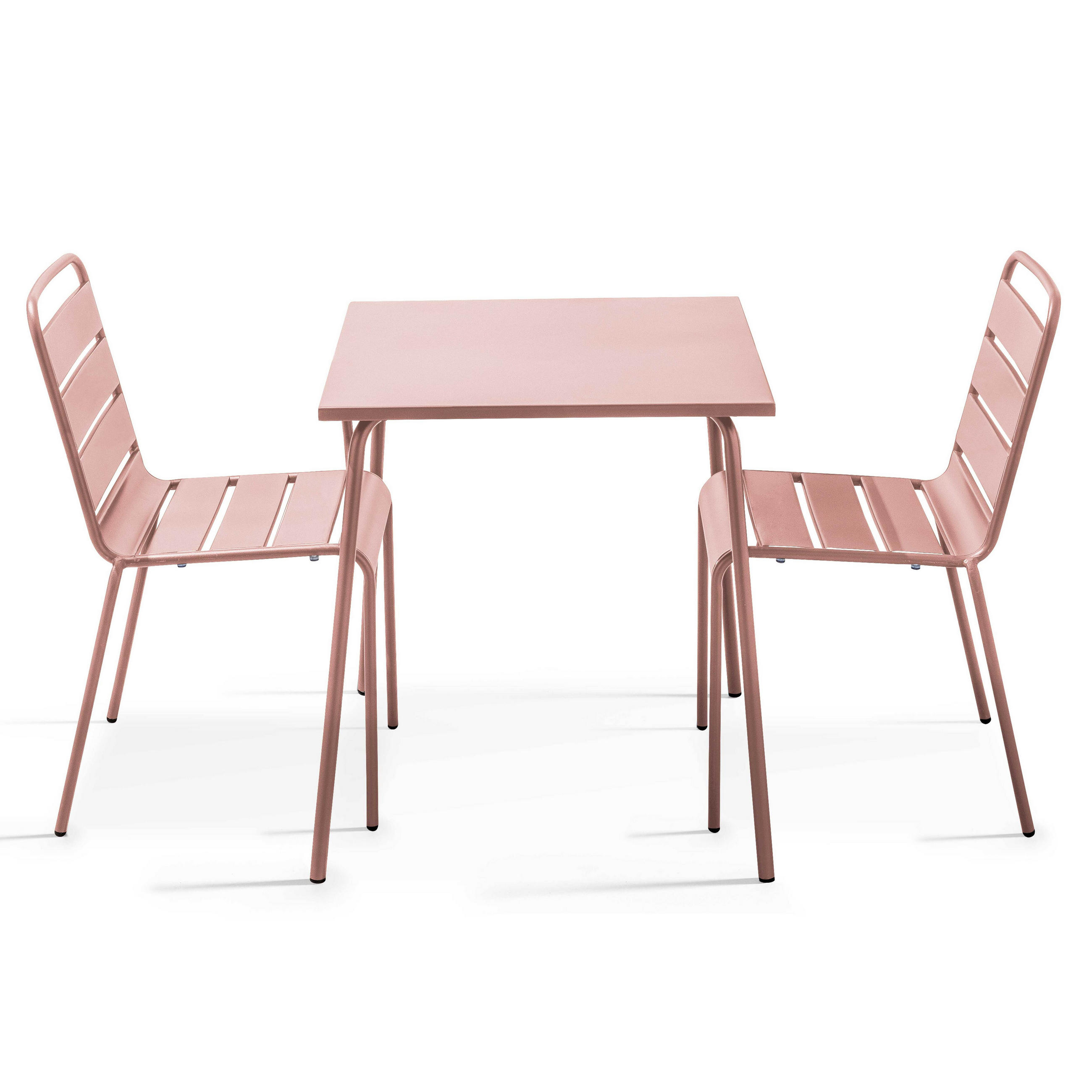 GARTENSET 3-tlg., Rosa - Pink, Metall - Oviala