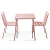 GARTENSET 3-tlg., Rosa - Pink, Metall - Oviala