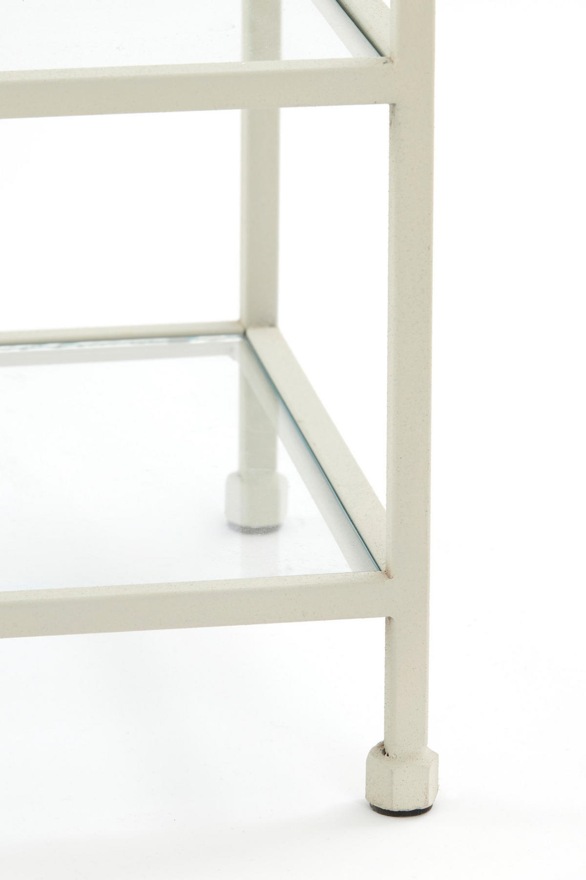 KONSOLENTISCH Aino Weiß 140/35/80 cm - Weiß, Metall (140/35/80cm) - Light & Living