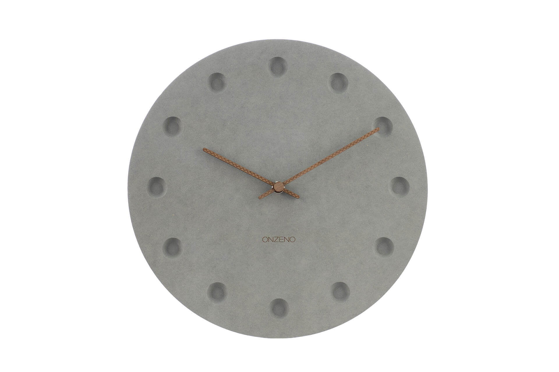 WANDUHR Design Grau 29/29 cm - Grau, Holzwerkstoff (29/29/1cm) - ONZENO
