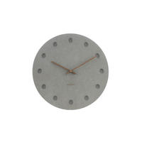 WANDUHR Design Grau 29/29 cm - Grau, Holzwerkstoff (29/29/1cm) - ONZENO
