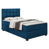 BOXBETT Lind - Blau/Schwarz, Holz/Holzwerkstoff (90/200cm) - MIRJAN24