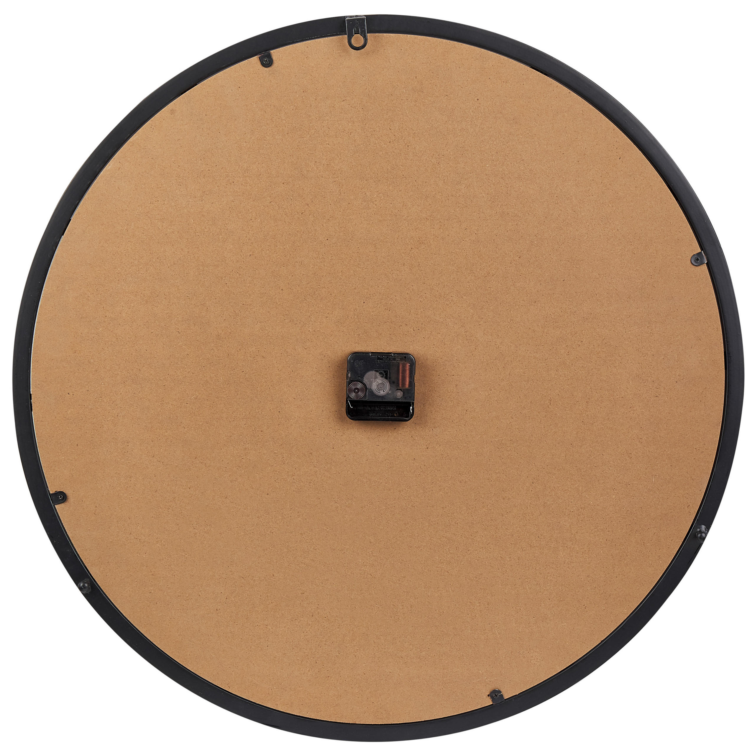 WANDUHR Tannenholz heller holzfarbton Caborca - Hellbraun, Holz (60/60/4cm) - Beliani
