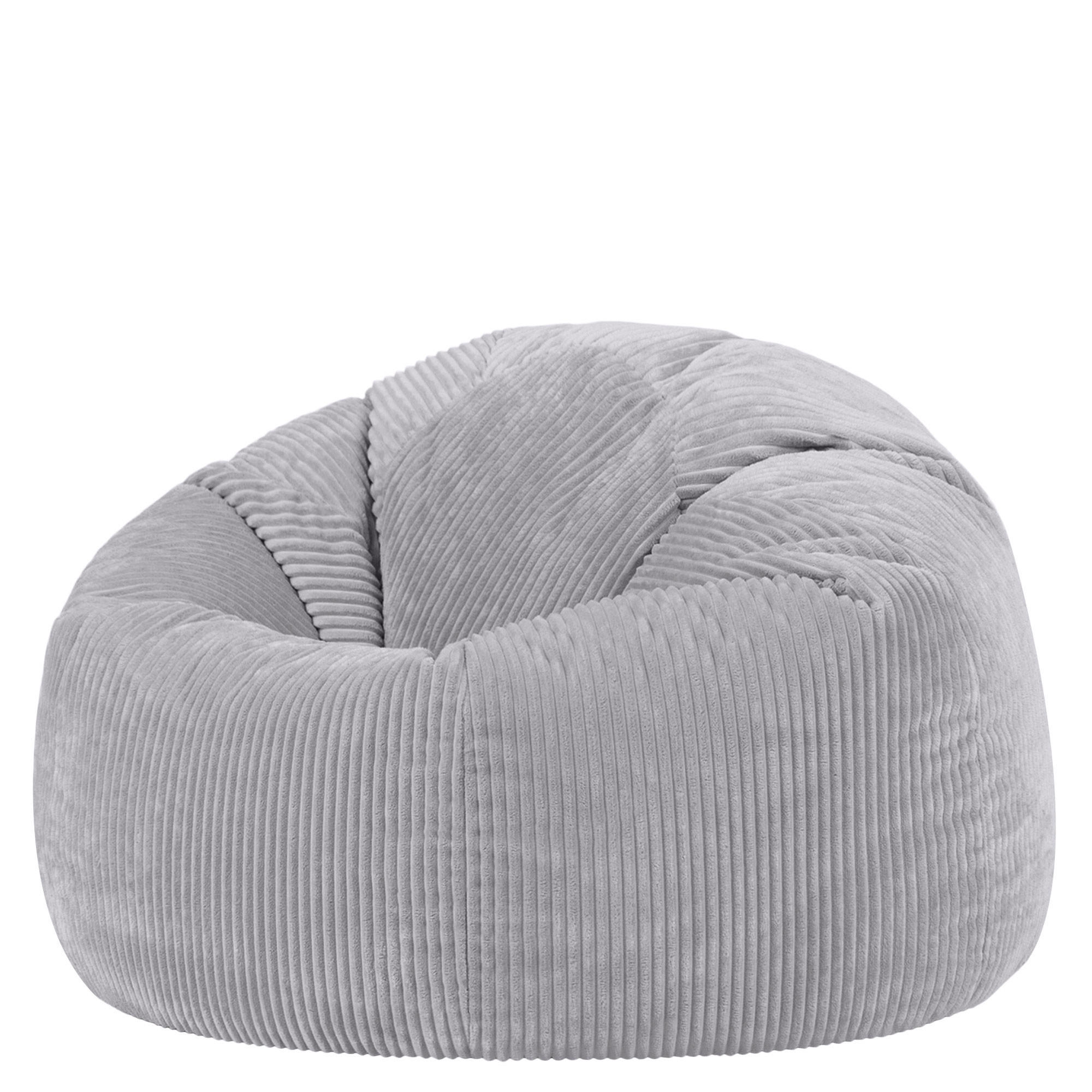 icon Sitzsack Grau 85x50x85 cm