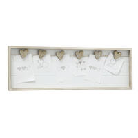 MULTIRAHMEN Carola 72 cm - Beige, Holzwerkstoff (72/24/72cm) - Boltze Home