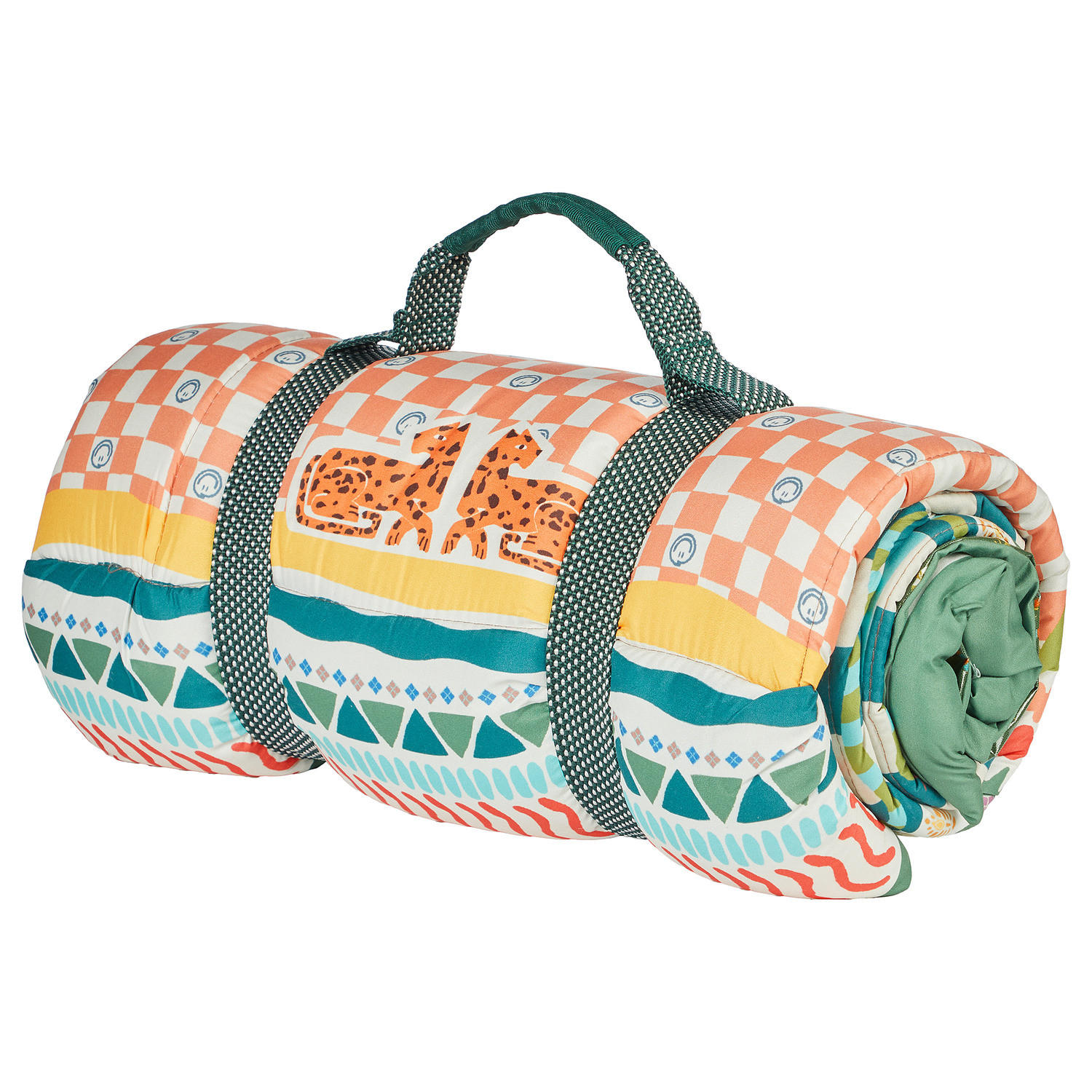 PICKNICKDECKE Picnic Deluxe - Multicolor, Kunststoff/Textil (140/180cm) - Butlers