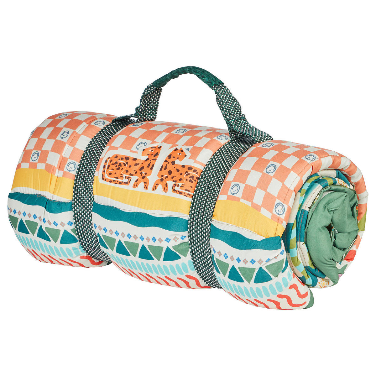 PICKNICKDECKE Picnic Deluxe - Multicolor, Kunststoff/Textil (140/180cm) - Butlers