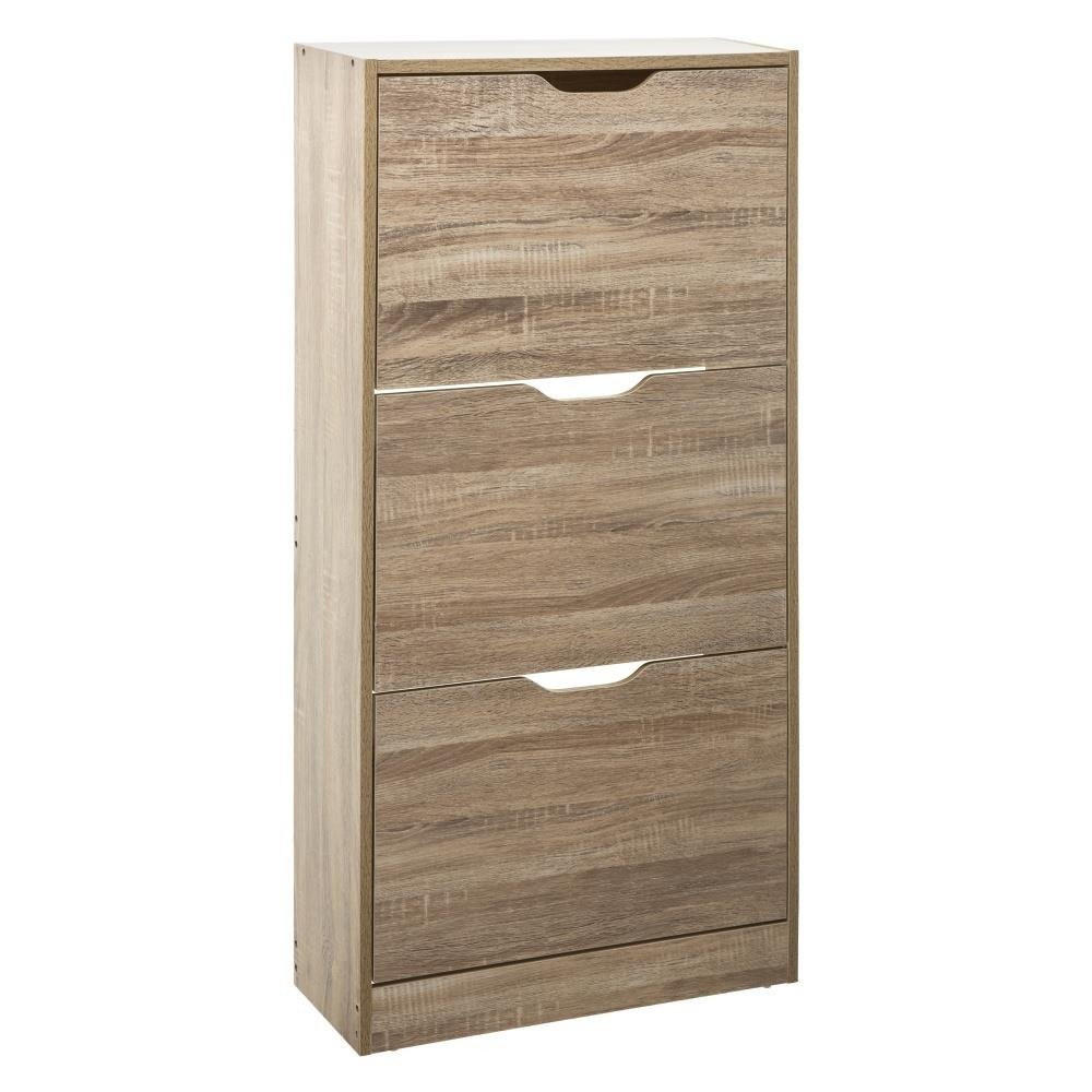 5five Simply Smart Schuhregal Braun 24x118x60 cm