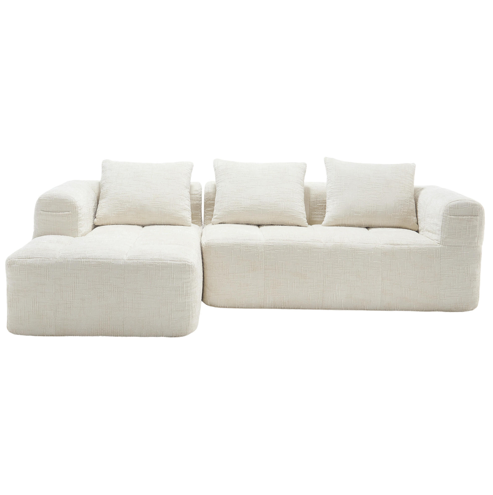 Ivmeu Sofa Beige 250x158 cm