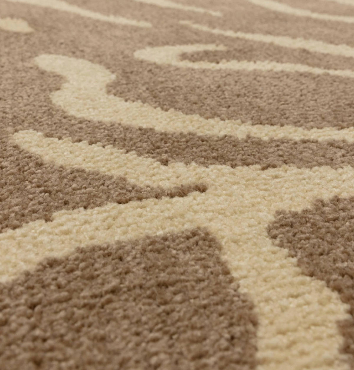 TEPPICH modern Flachgewebe SAVAGE Braun 200 x 290 cm - Braun, Textil (200/290cm) - Novatrend