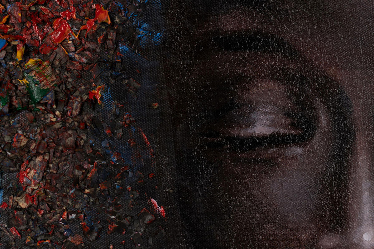 ACRYLBILD HANDGEMALT 60/90 cm - Multicolor, Holz/Textil (1.3/90cm) - KUNSTLOFT