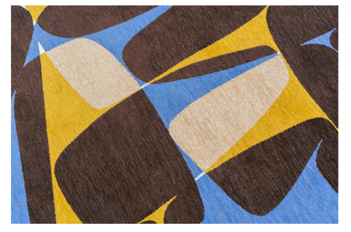 TEPPICH modern Flachgewebe ROCKY Gelb 240 x 340 cm - Gelb, Textil (240/340cm) - Novatrend