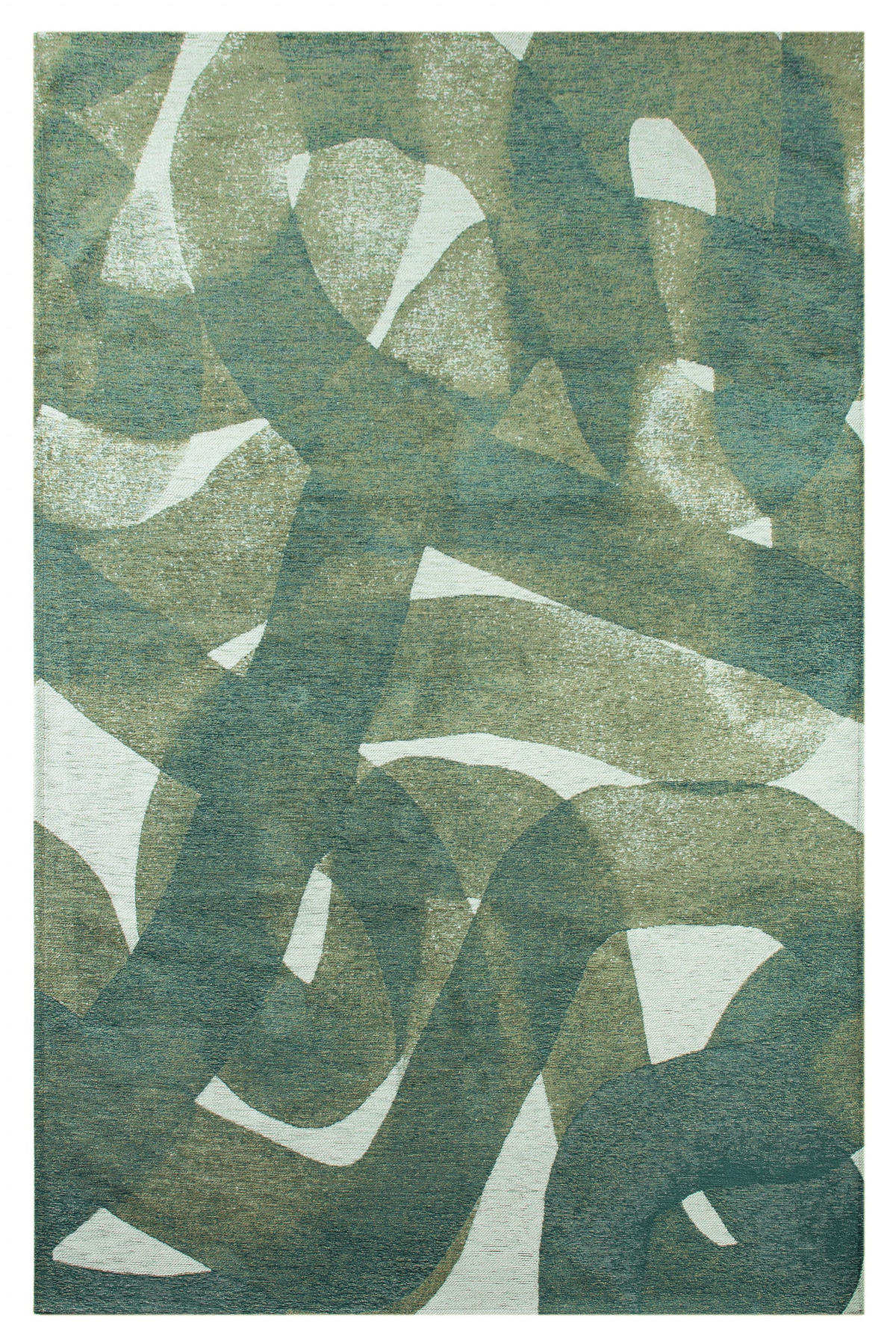 TEPPICH modern Flachgewebe TIRANA Grün 240 x 340 cm - Grün, Textil (240/340cm) - Novatrend