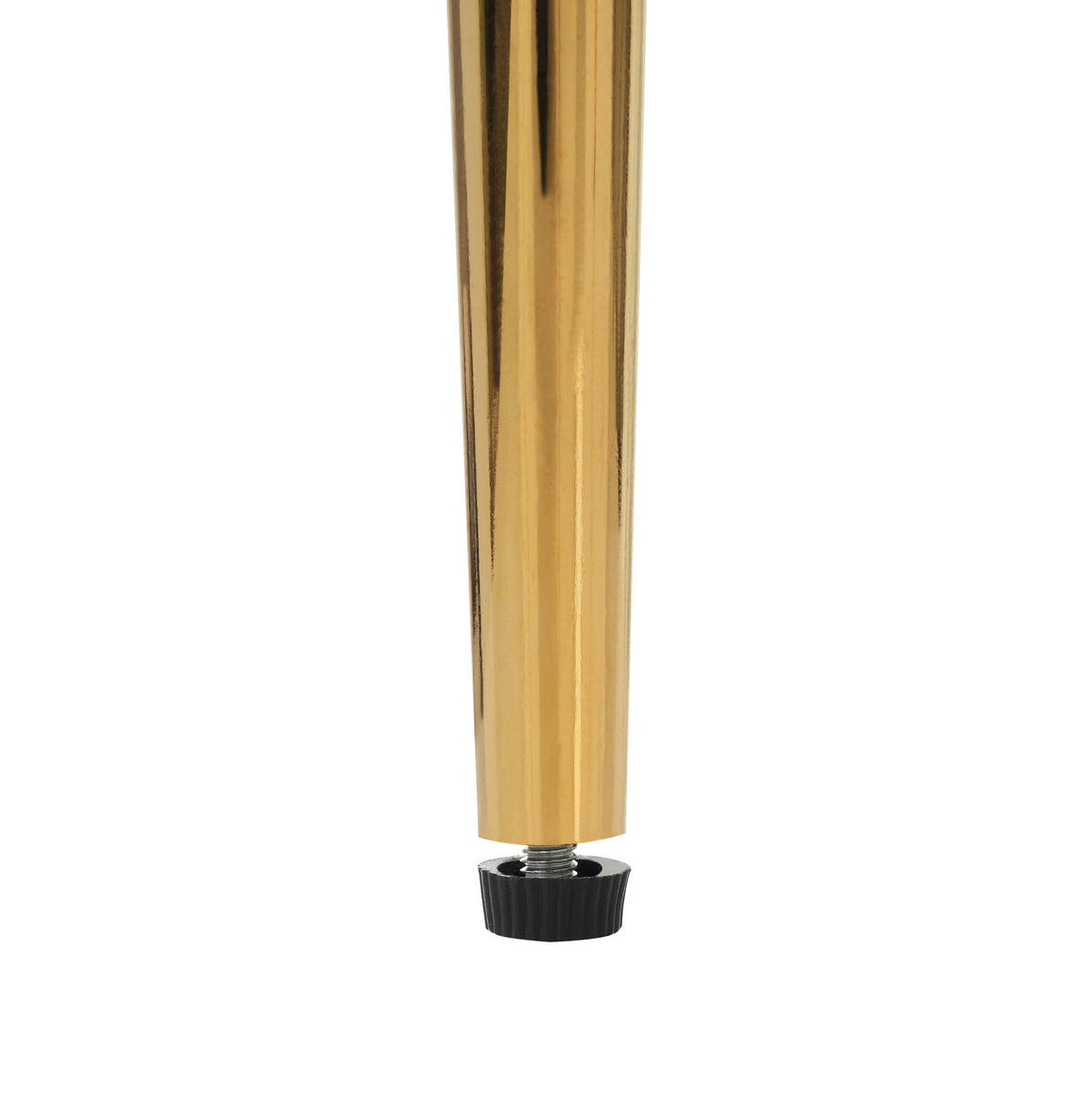 ESSZIMMERSTUHL 6er-Set Samt mit Metallbeinen Beige - Beige, Metall (47/85/58.2cm) - Meubliv