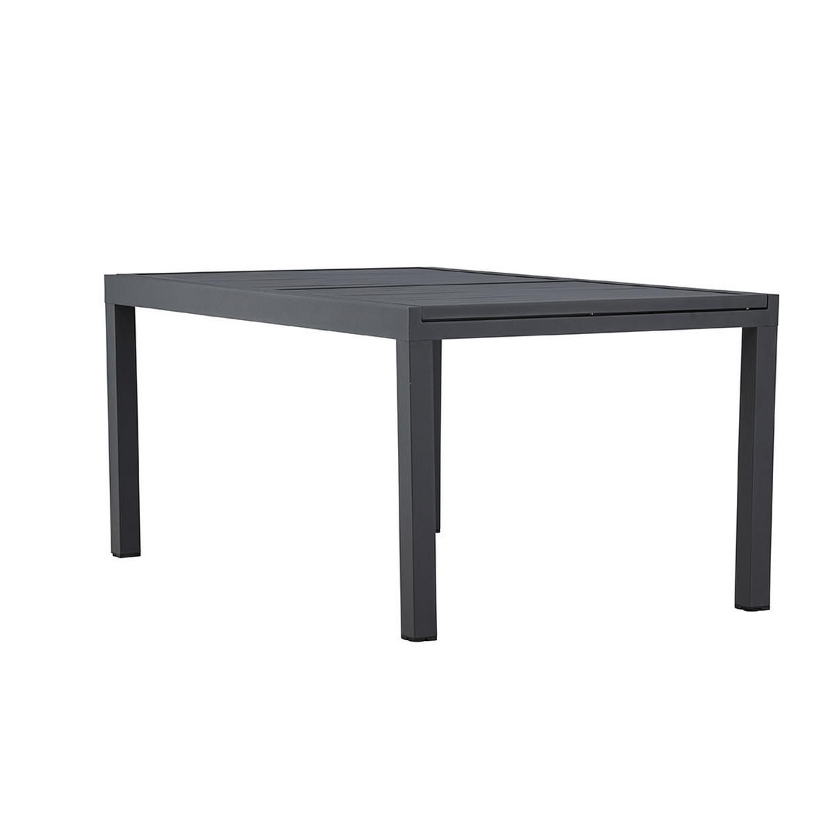 GARTENTISCH, Capo, Schwarz, Metall, 100 x 160 x 75 cm - Schwarz, Metall (160/100/75cm) - ebuy24