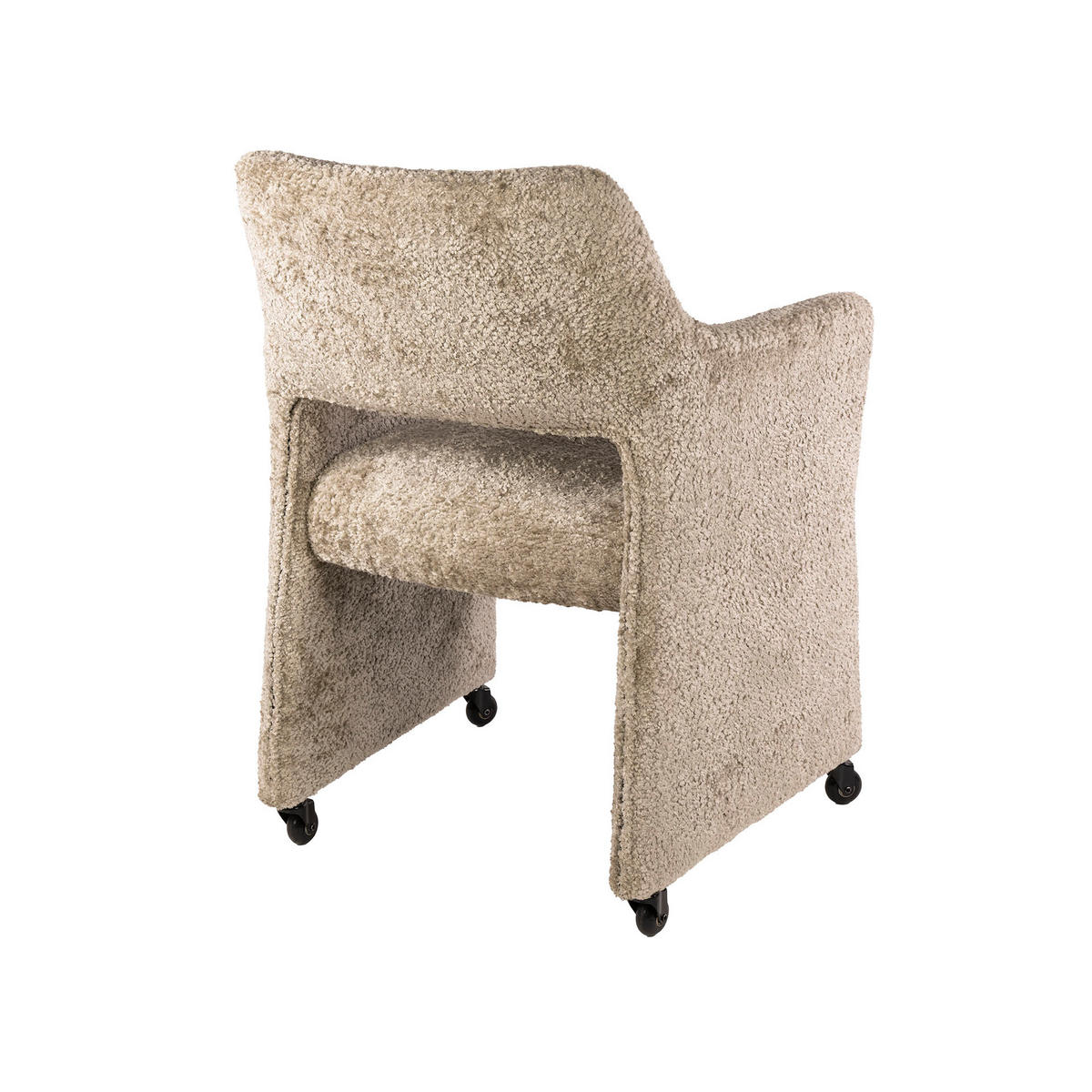 SESSEL Forma - Beige - 64/61/82 cm - 2er-Set - Beige, Textil (61/82/64cm) - Hoyz Collection