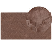 SHAGGY-KUNSTFELLTEPPICH Gharo 150/80 cm - Braun, Kunststoff (80/150cm) - Beliani