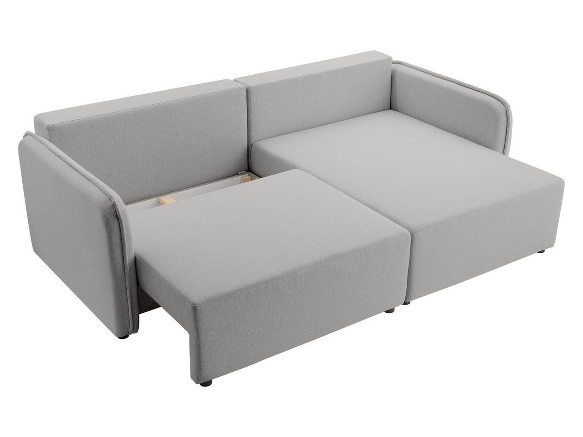 ECKSOFA Malody, Seite: Rechts - Gelb/Schwarz, Holz/Kunststoff (227/147cm) - MIRJAN24