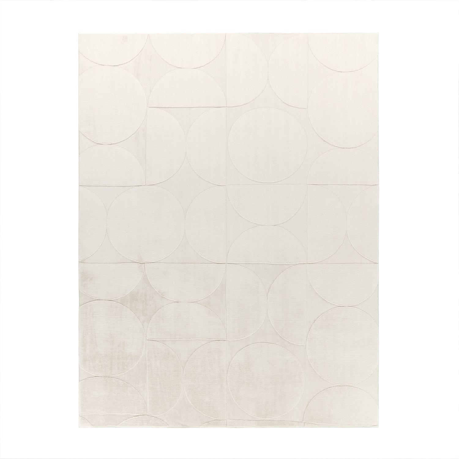 FLACHWEBETEPPICH Boho Creme 80 x 150 cm - Creme, Kunststoff (80/150cm) - TT Home