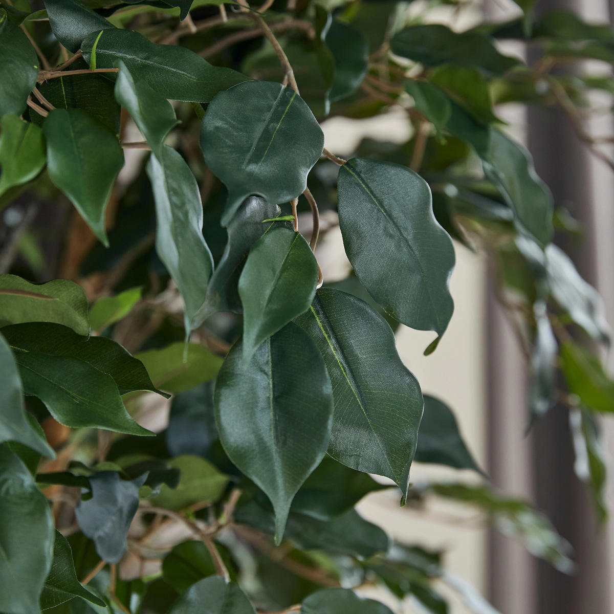 KUNSTBAUM Künstlicher Ficus – Amadior 210 cm - Grün, Kunststoff (210cm) - aplanta
