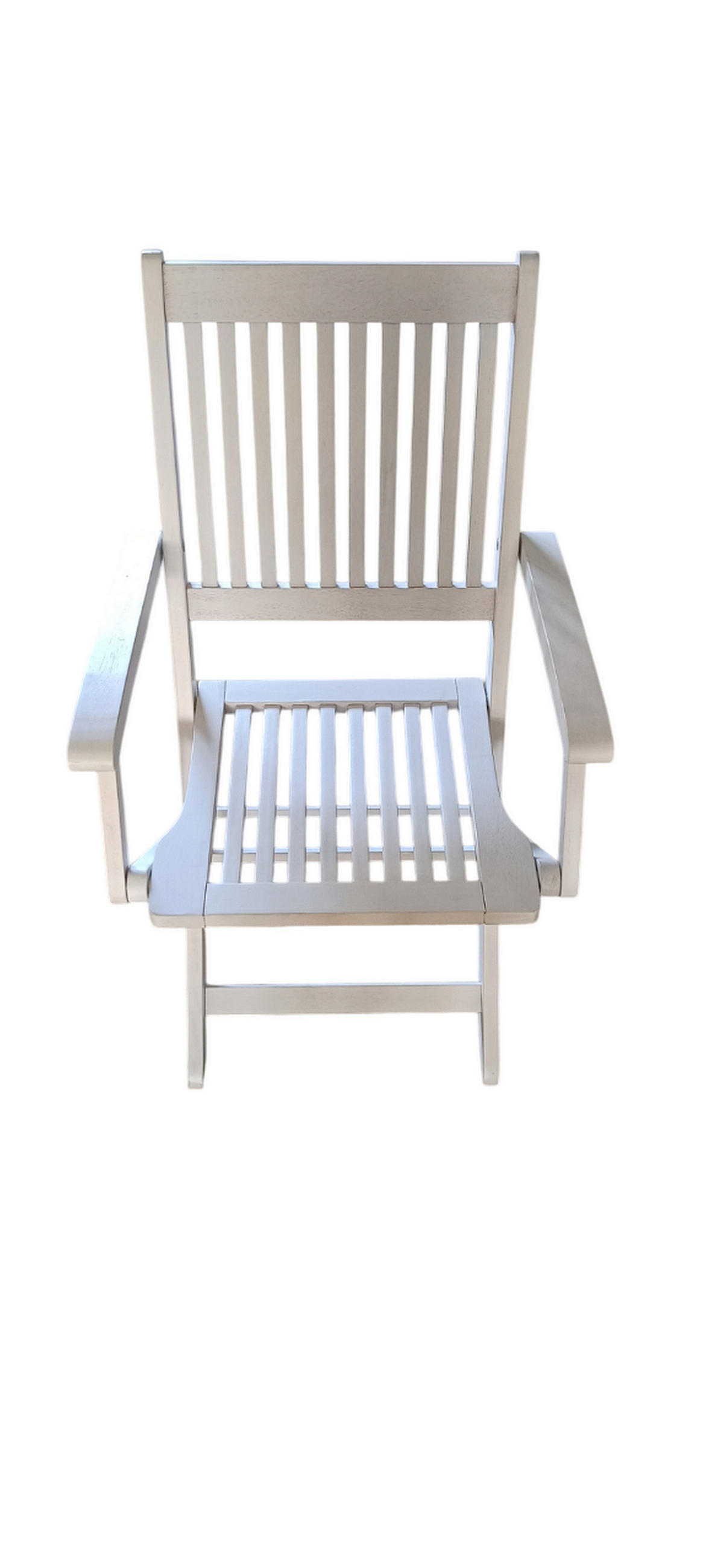 GARTENSTUHL Linus - Weiß, Holz (52/91/54cm) - Sedex