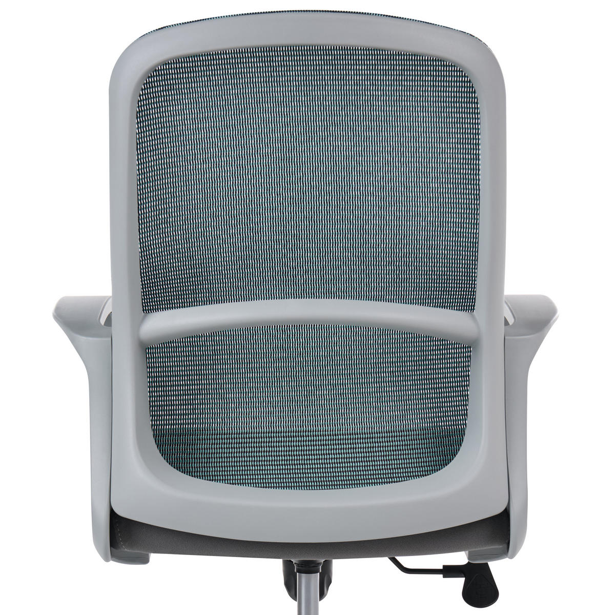 BÜROSTUHL Grau Senta - Grau, Textil (61/97/65cm) - Beliani
