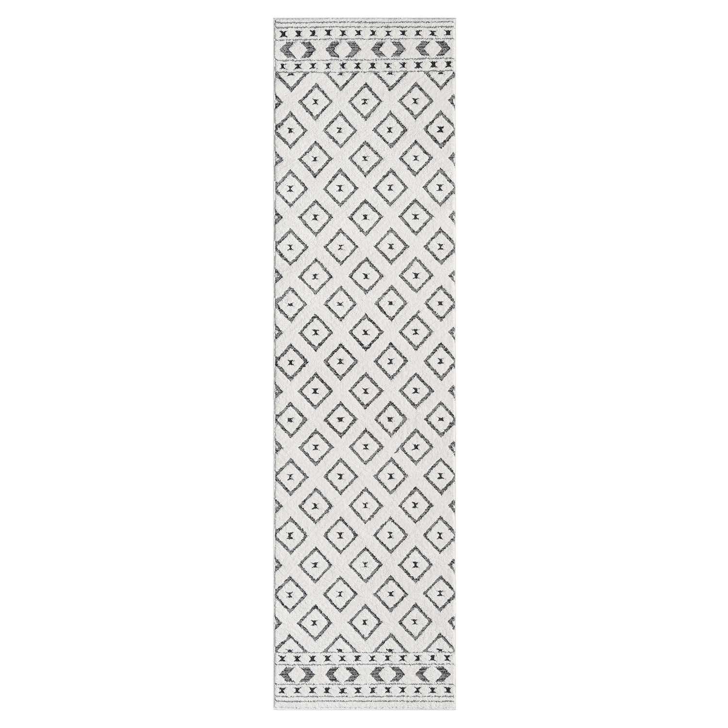 KURZFLOR-TEPPICH Lounge 9999 Grau 80x300 cm - Grau, Textil (80/300cm) - carpet city