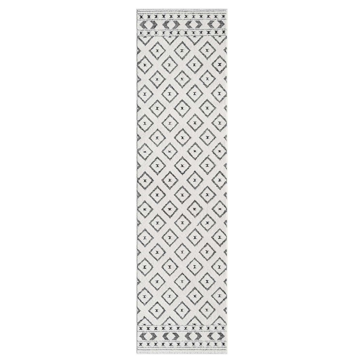 KURZFLOR-TEPPICH Lounge 9999 Grau 80x300 cm - Grau, Textil (80/300cm) - carpet city