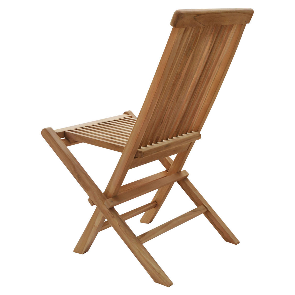 GARTENSTÜHLE Lombok 6er-Set - Braun, Holz (45/90/40cm) - Happy Garden