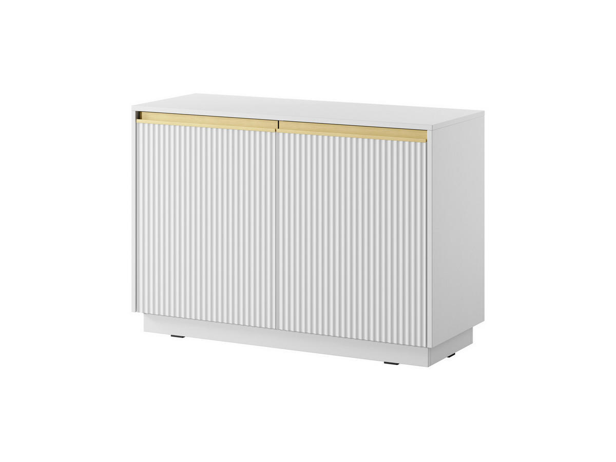 KOMMODE - Kommode Delu K104 - Weiß - Weiß, Holzwerkstoff (104/72/39cm) - Möblo