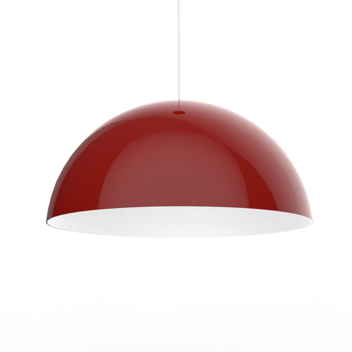 HÄNGELEUCHTE Cassis - Rot, Metall (40/40/20cm) - Lumicom