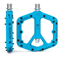 FAHRRADPEDALE Mountainbike rutschfest Nylonfaser Blau - Blau, Kunststoff (11/1.5/11.5cm)