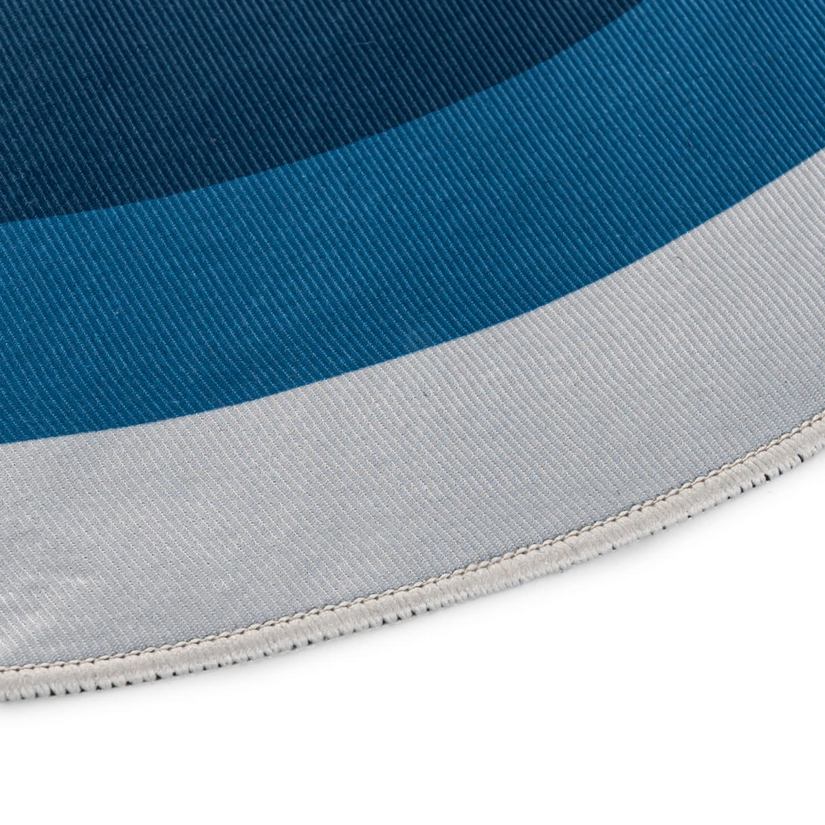 KINDERTEPPICH Bambini Satellite Mazovia Rund Ø100cm Weiß Marineblau Rakete Kurzflor - Weiß, Textil (100/100cm) - Mazovia