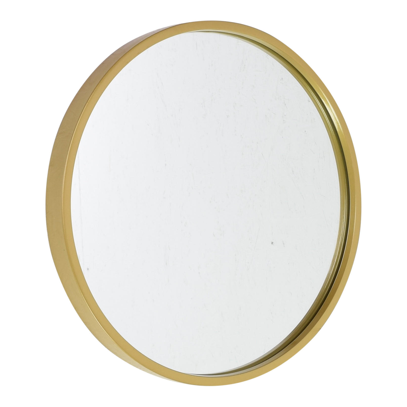 WANDSPIEGEL Boston Gold - Goldfarben, Metall (35/35/4cm) - Fragix