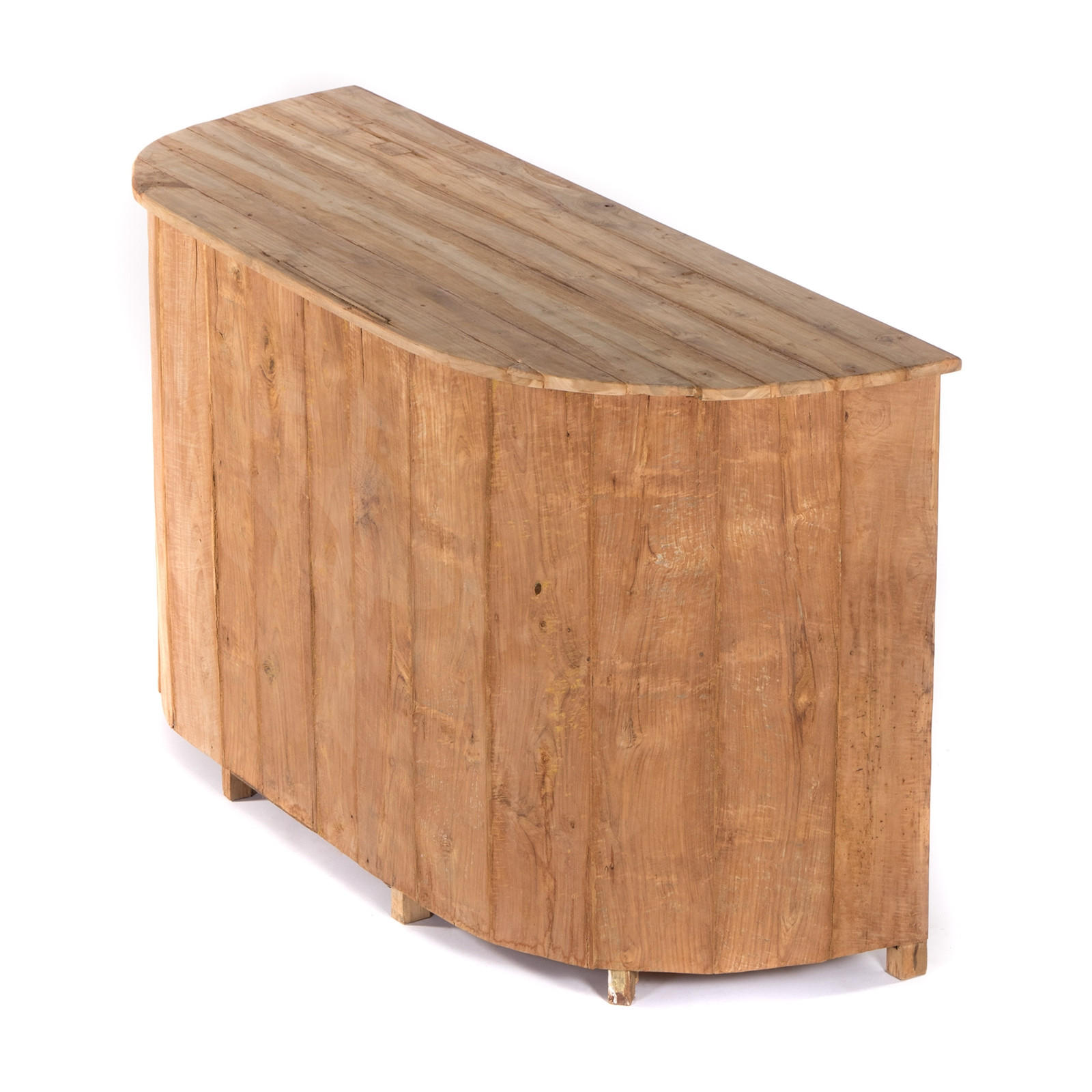 BARSCHRANK Circulo Massivholz naturfarben - Naturfarben, Holz (180/100/65cm) - CREEDWOOD