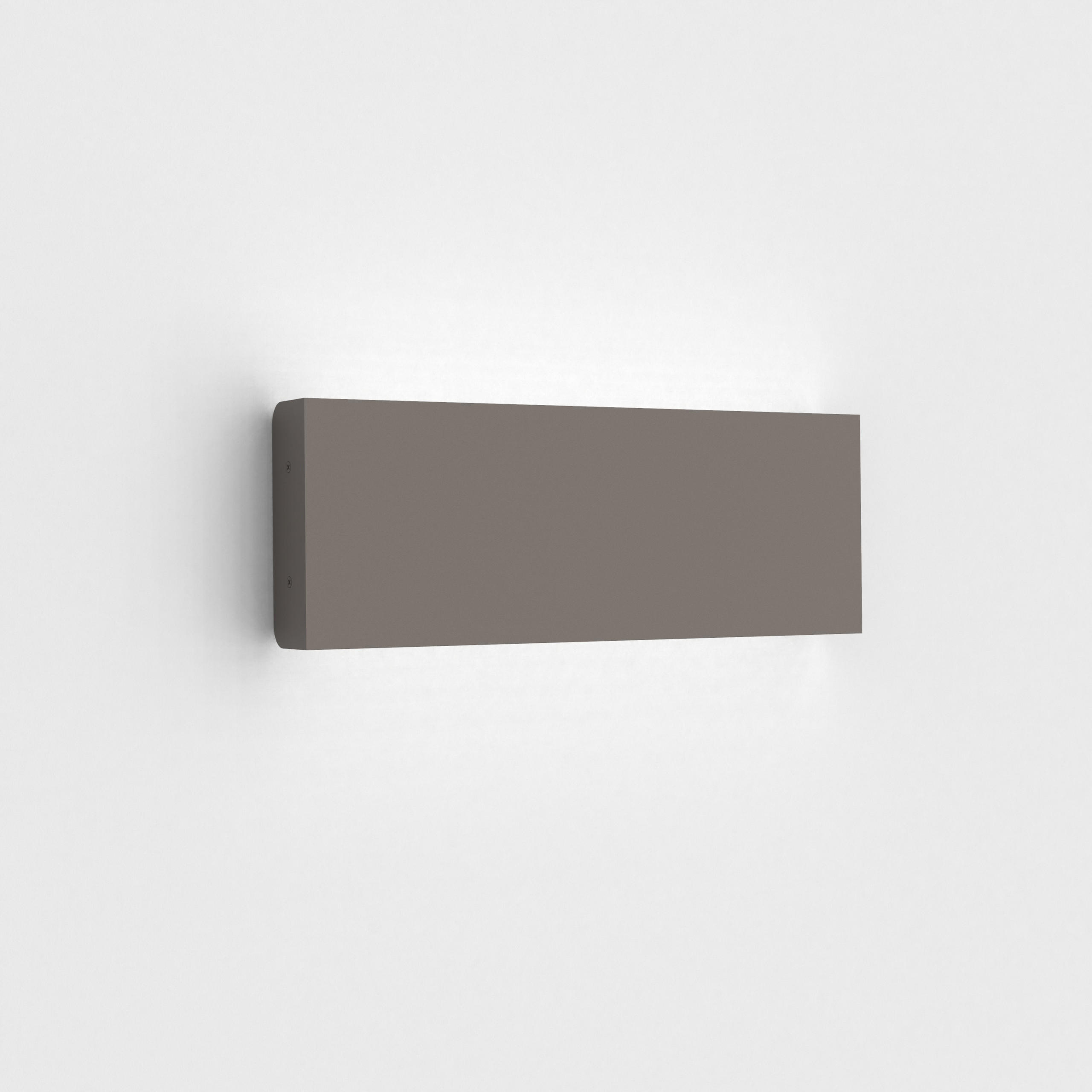 Lumicom Led-Wandleuchte Graubraun 29x11x3.6 cm